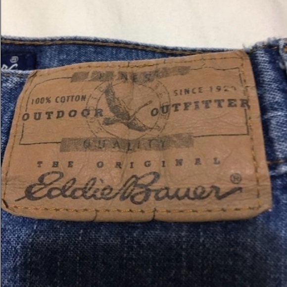 Eddie‎ Bauer high rise straight legs women’s jeans/18 petite - Picture 9 of 10